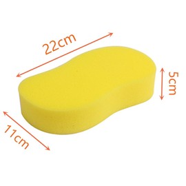 Tucireat Pack of 2 Car Wash Sponge, Especially Absorbent Washing Sponge, Car Sponge, Large Car Cleaning Products, Sponge, 220 x 110 x 50 mm, Car Sponges, Application Sponge