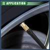 INFINAUTO Universal Inflator Air Pump Hose Adapter Tyre Valve Inflator