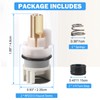 RP25513 Faucet Stem Assembly Compatible with Delta Two Handle Faucet