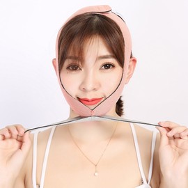 Hyeopryeogeopche Bodyon Face Lifting Band (Coral) V-Line Face Tightener DT1261798