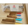 Mad Hungry® 16-PIECE ACACIA WOOD SPURTLE SET - SILICONE HANDLES