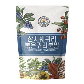 볶은귀리가루 분말 500g 1개 Roasted Oat Flour Powder 500g 1 Pack