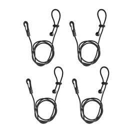 SOVLLIS Kayak Paddle Leash Fishing Rod Paddle Leash Paddle Leash Stretchable Strap Lanyard Rope for Kayaking Boating Canoeing Fishing Pole Rod 4Pcs