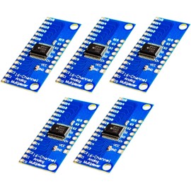 TECNOIOT 5pcs CD74HC4067 16 Channel Analog Digital Multiplexer Breakout Board Module