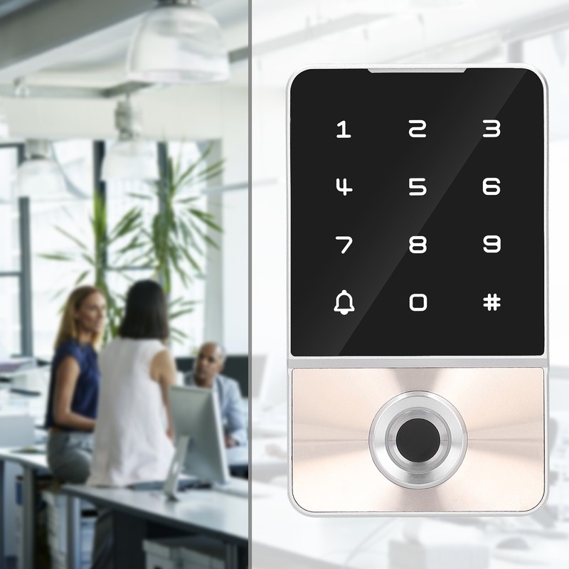 125KHz RFID Access Control Fingerprint Password ID Card Wiegand26 IP66
