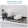 Home Zone Living Large Collapsible Dish Drying Rack for Kitchen