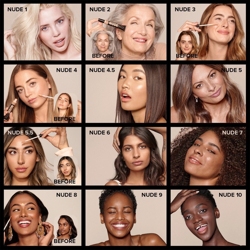 NUDESTIX Nudefix Cream Concealer 10ml (Various Shades), Nude 9