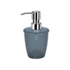 Spirella Toronto Polystyrol Soap Dispenser, Dark Grey