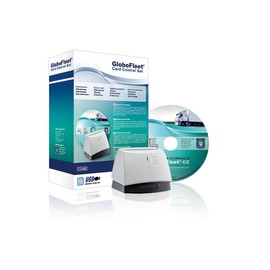 GloboFleet Card Control Set - Starterset zum auslesen und archivieren der Fahrerkarte, Chipkartenleser