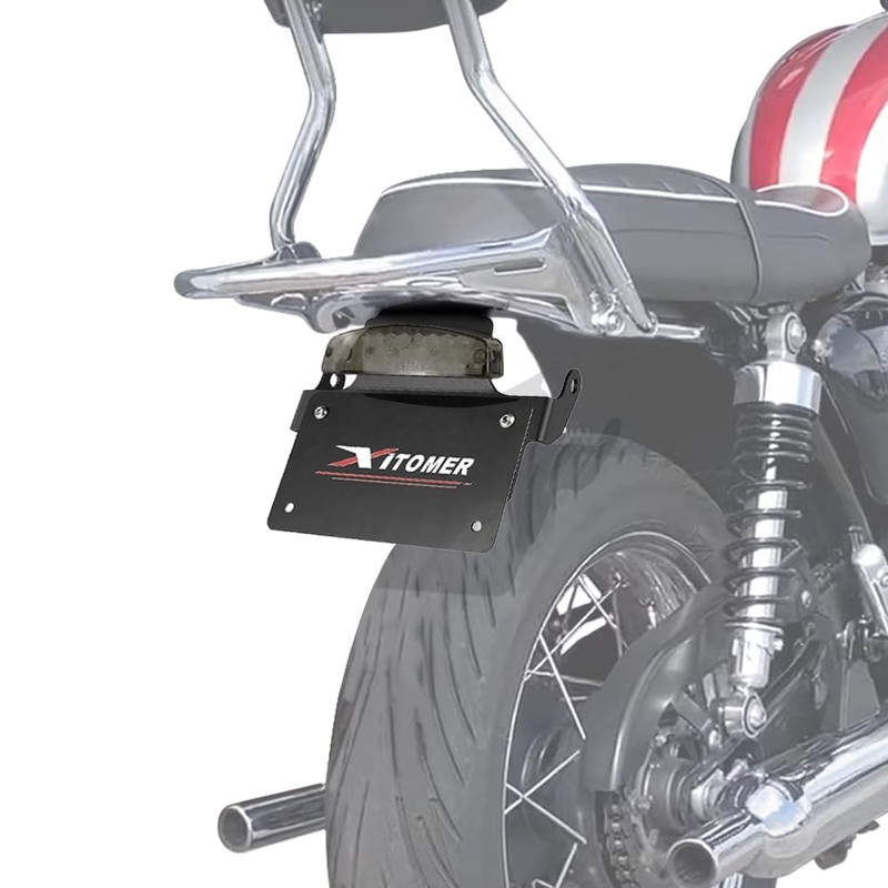 Xitomer Fender Eliminator Compatible with Water-Cooled Bonneville T100 2016-2022 Water