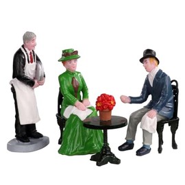 Lemax - Cafe Society 02925 Christmas Village Winter Village Figurine