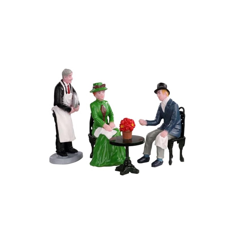 Lemax - Cafe Society 02925 Christmas Village Winter Village Figurine