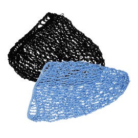 Minkissy 2pcs Mesh Sleeping Hats for Women Breathable Hair Wraps to Protect Hair Overnight Coverage for Curls and Buns