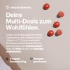 natural elements Gummies Multivitamin – 120 fruchtige Gummibärchen – natürliches