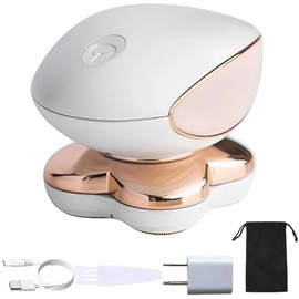 Maquinillas de afeitar eléctricas para piernas de mujer, afeitadora eléctrica para piernas de mujer, bikini sin dolor, axila, brazo, afeitadora de pel