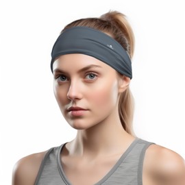 Duwoni Mens Sweat Bands - Sport Headbands for Men - Workout Headbands for Women - Running Headband -Tennis Athletic Sweatband -Sports Headband for Women