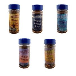 New Harbor Seasoning - Variety Pack | All Natural Seasoning | Perfect for Grilling and Gifting | Made in America |