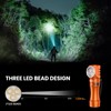 Wurkkos Flashlight Rechargeable 1200 Lumens Small Flashlights with Magnet -