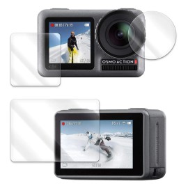 for DJI Osmo Action Shield Screens & Lens with Durable Scratch-Resist - 1x Front Screen Protector
