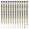 EUZUXU 12 Piece Fineliner Pen Set, Micron Fineliner with 12