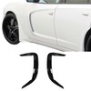 IKON MOTORSPORTS, Side Fin Vents Compatible With 2011-2023 Dodge Charger,