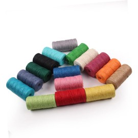 Cuerda de Yute Roja Resistente y Versátil de 100m para Manualidades y Decoración Festiva para Proyectos DIY y Adornos Navideños