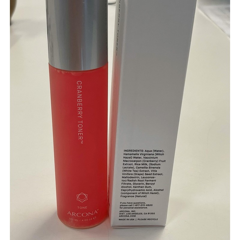 Arcona Cranberry Extract and Rice Toner - Hydrating Milky Brightening