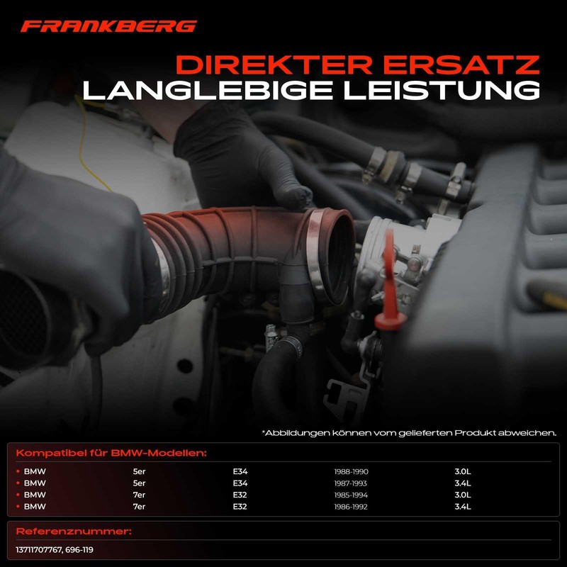 Frankberg Intake Hose Air Hose Front Compatible with 5 Series