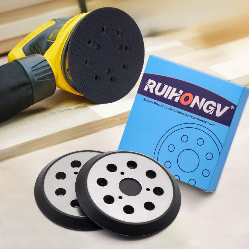 RUIHONGV 2 Pack Sander Replacement Pad for Dewalt, 5 inch