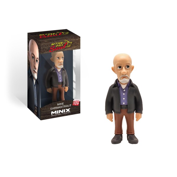 Bandai Minix Mike Ehrmantraut Model | Collectible Figure Mike from