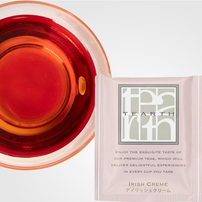 TEARTH Flavored Tea Irish Cream Tea Bags Individually Wrapped 25