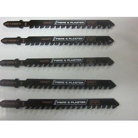 HM/CT 25pc T-SHANK SPECIAL FIBRE & PLASTER 6-tpi 4" CARBIDE JIGSAW BLADES T141HM