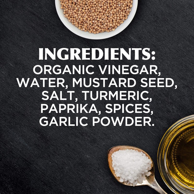 Gulden's Bold Yellow Mustard Squeeze Bottle, Keto Friendly, 12 oz,