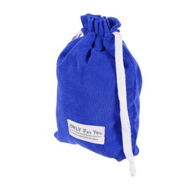 PATIKIL Soft Drawstring Lens Case, 9.84"x6.69"x0.24" Drawstring Lens Pouch, Camera Protective Handbag for Nikon DSLR Camera Lens, Sky Blue