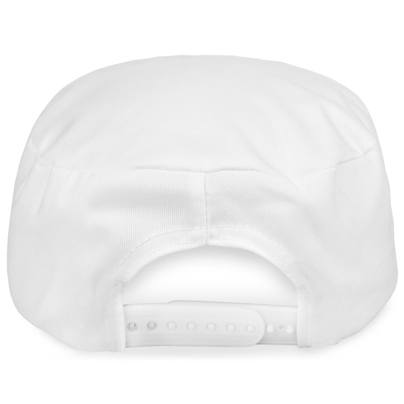 DALIX Blank Hat Cotton Twill Painters Cap in White