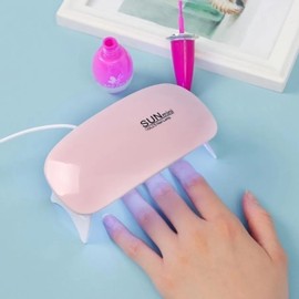 Self Nail Mini UV LED Gel Nail Lamp USB Curing UV Lamp / 셀프네일 미니 UV LED 젤네일 램프 USB 경화 UV램프