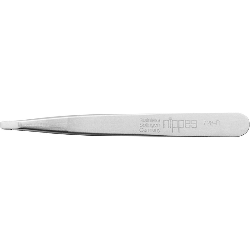 nippes Solingen Tweezers with Straight Narrow Tip | Stainless Steel