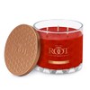 Root Candles Holiday Scented Candles Honeycomb Glass Premium 3-Wick Handcrafted