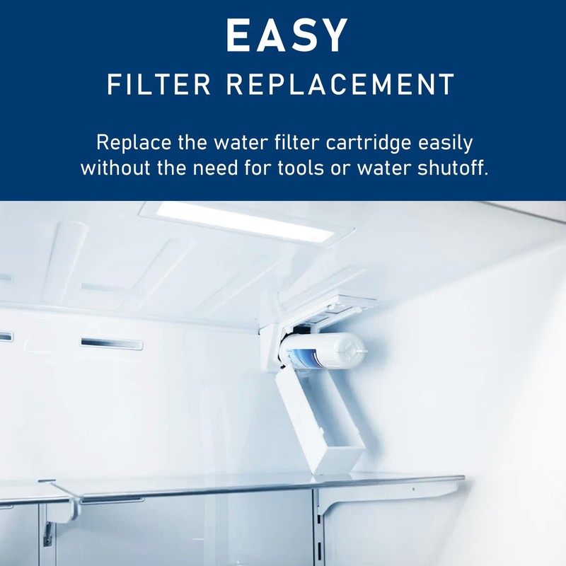 PERCOLA NS-WF26SS0-1 Water Filter, Compatible with Insignia® NS-WF26SS0-1, Insignia® Side-by-Side