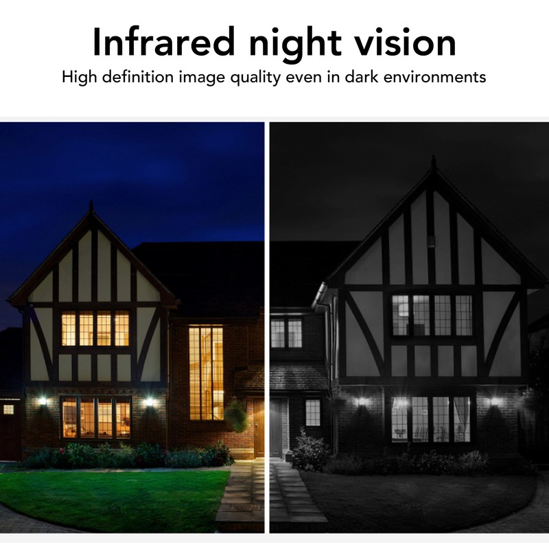 Light Bulb Security Camera Wireless 360 Degree Panoramic View 2