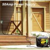 RVMATE 50 Amp 15 Feet RV/Generator Lockable Power Extension Cord