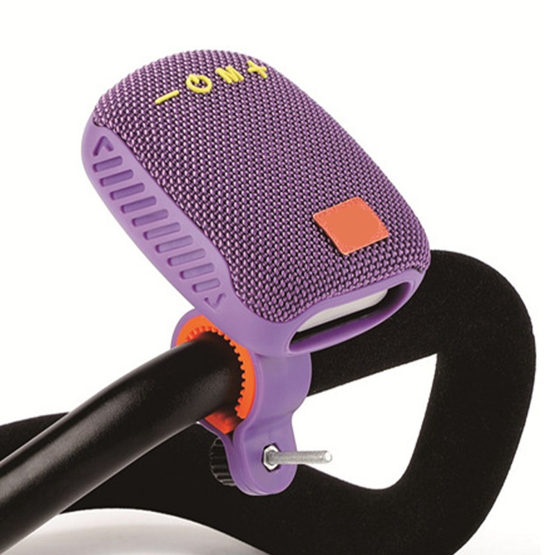 Bike Bluetooth Speaker IPX5 Waterproof USB Rechargeable FM Radio Portable