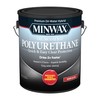 Minwax Water Based Oil-Modified Polyurethane, Warm Gloss, Clear, 1 Gallon