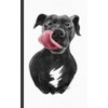 Hungry Pit Bull Softcover Journal: A5 Journaling Notebook with 128