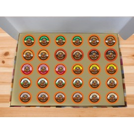 Crazy Cups Deluxe Holiday Hot Chocolate Gift Set, Assorted Flavored Hot Chocolates for Keurig K Cups Machines, Single Serve Hot Cocoa in Recyclable Pods, 30 Count