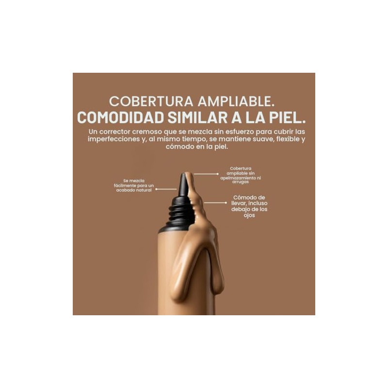 Palladio Corrector de Cobertura Completa Cremoso Macchiato