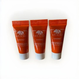 Origins 3x Origins Ginzing Brightening Eye Cream, 0.17oz/5ml Each, 15ml Total= Full Size