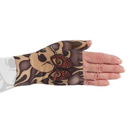 Lymphedivas Misfit Medical Graduated Compression Gauntlet for Lymphedema (20-30 mmHg Medium Left)