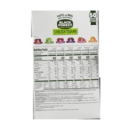 Stretch Island Fruit Leather Snacks Variety Pack, Cherry, Apple, Strawberry, Apricot, Grape, Raspberry, 0.5 Ounce No Added Sugar (Pack of 50) 24.7 Ounce