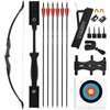 LWANO Recurve Bow for Adults - Archery Takedown Bow and
